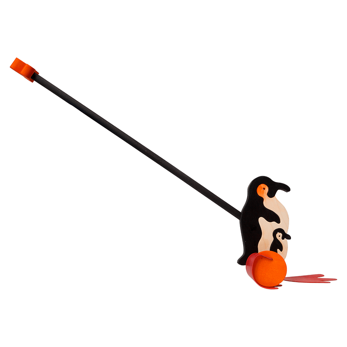 Push Along Penguin Toy