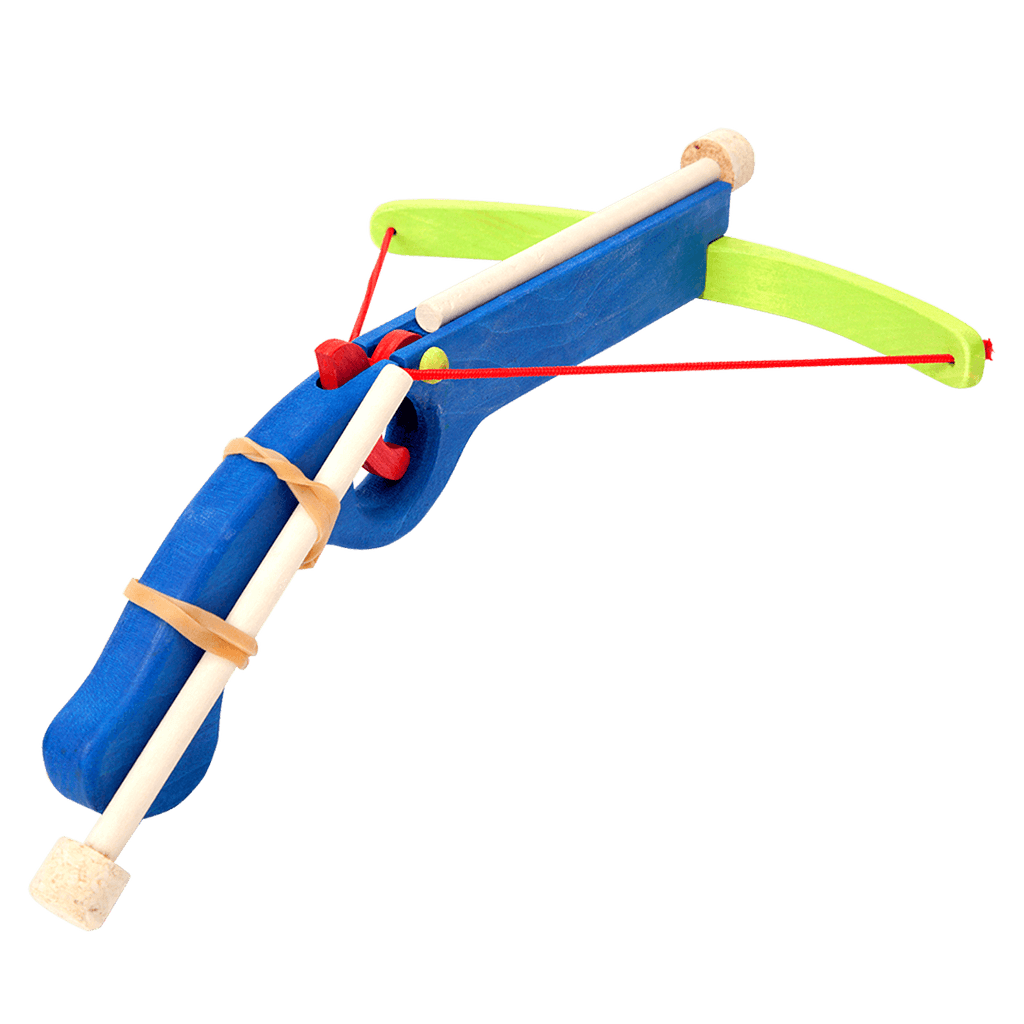 Wooden Small Crossbow - Blue