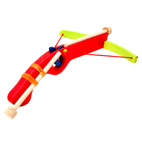 Wooden Small Crossbow - Red