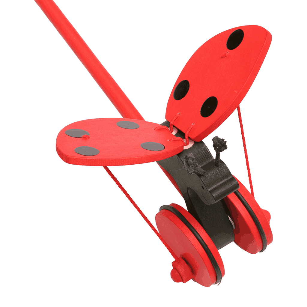 Push Along Ladybug Toy