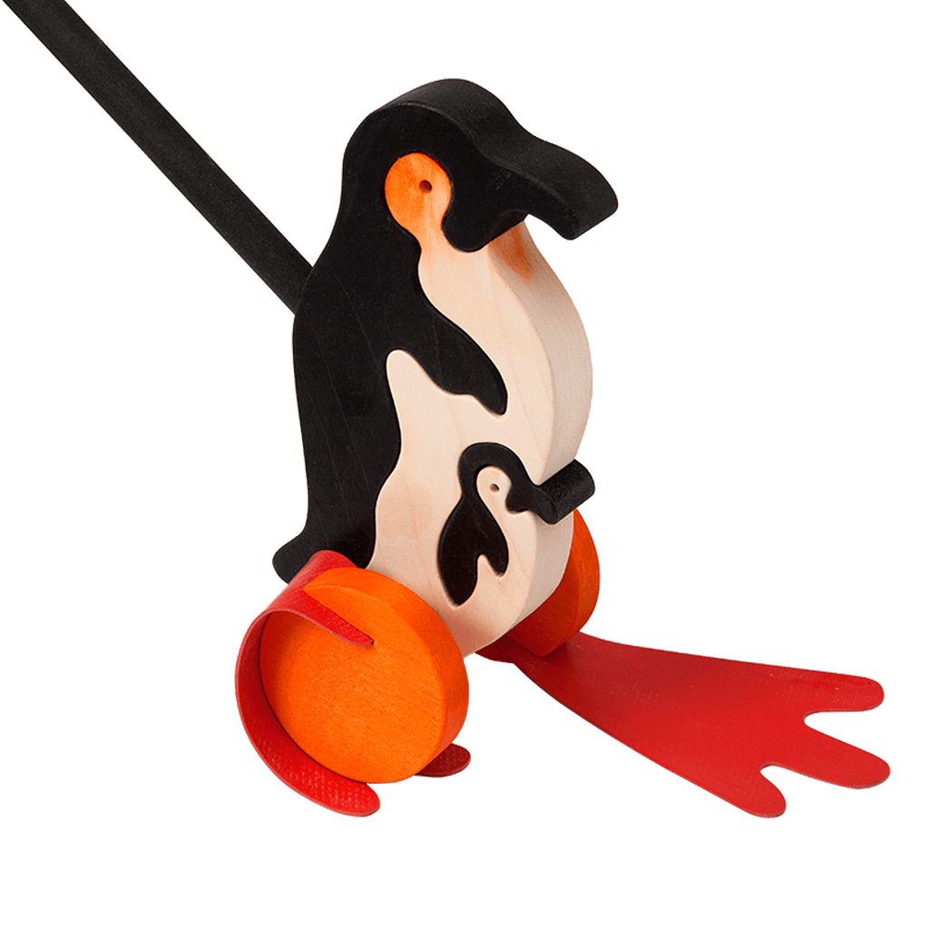 Push Along Penguin Toy
