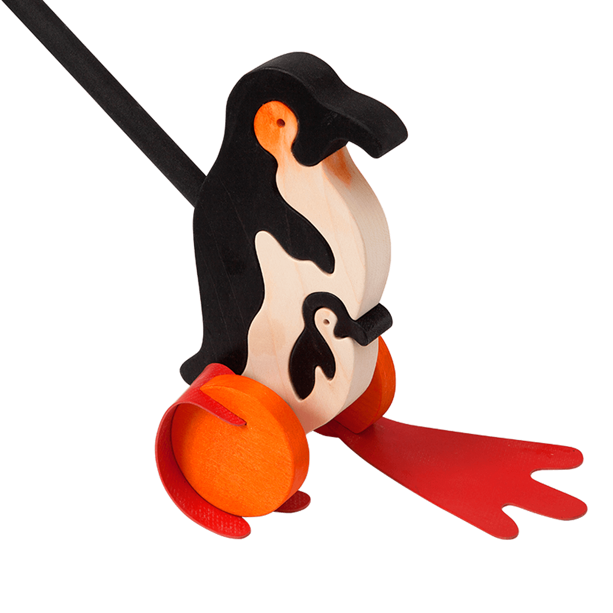 Push Along Penguin Toy