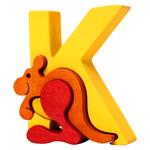 K for Kangaroo Puzzle