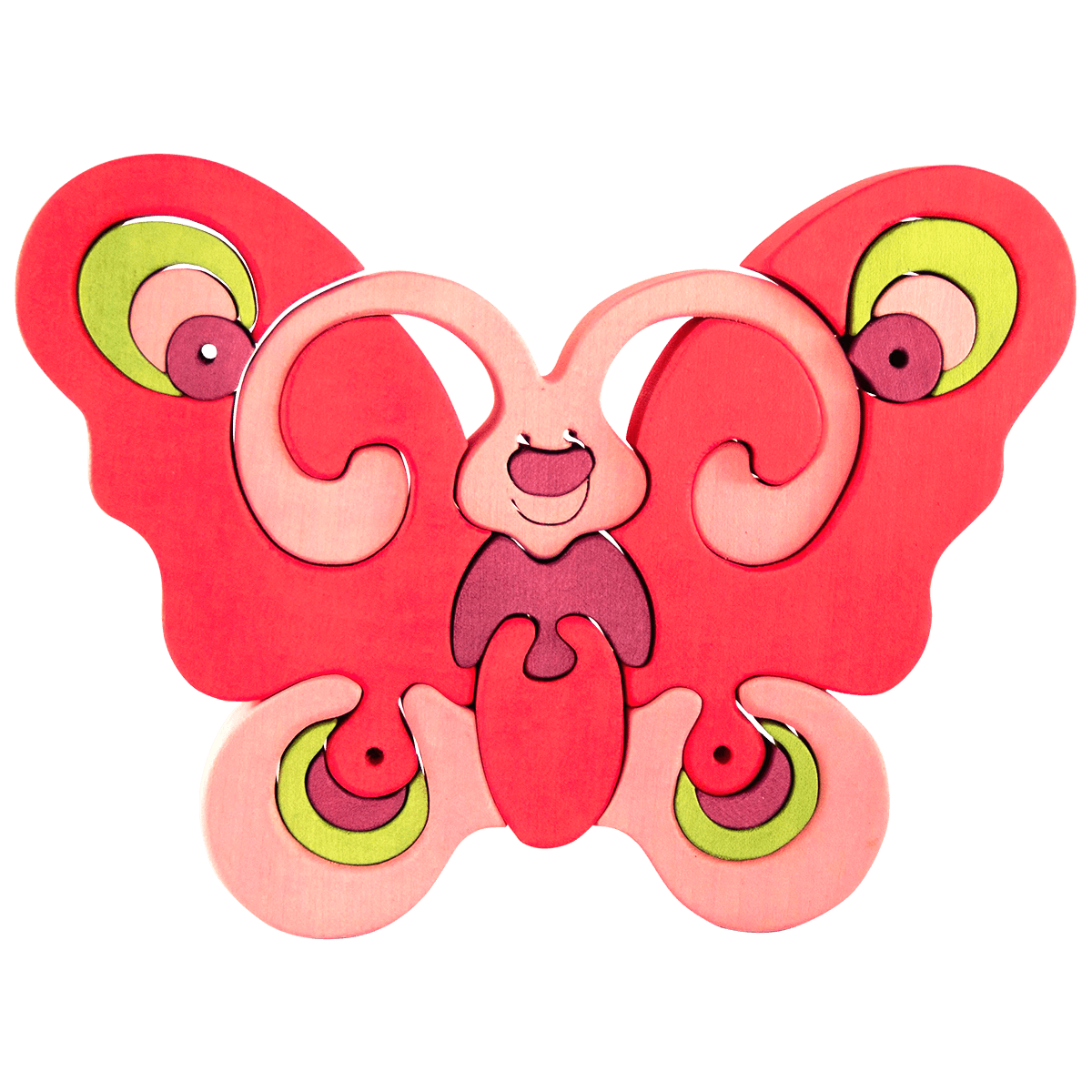 Butterfly Puzzle Pink –1