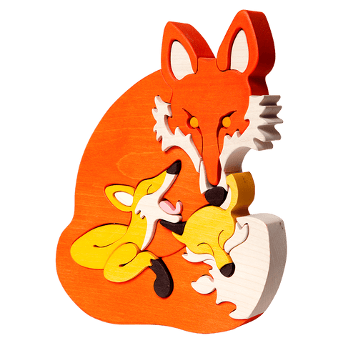 Fox Family Puzzle