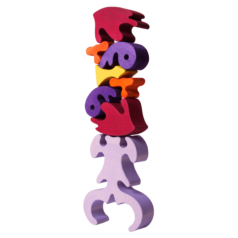Owl Puzzle - Purple