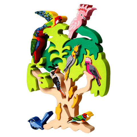 Australian Bird Tree Puzzle