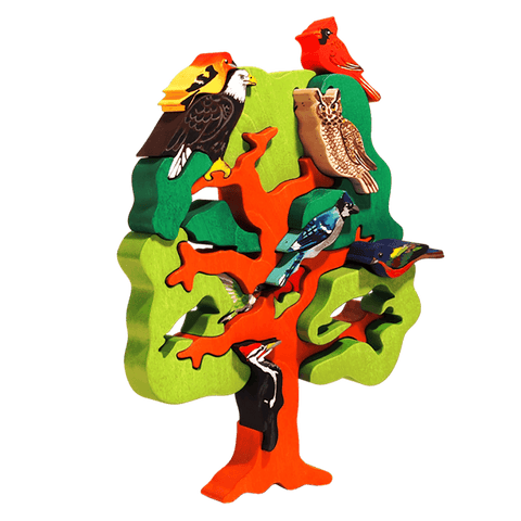 North American Bird Tree Puzzle