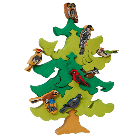 North European Bird Tree Puzzle
