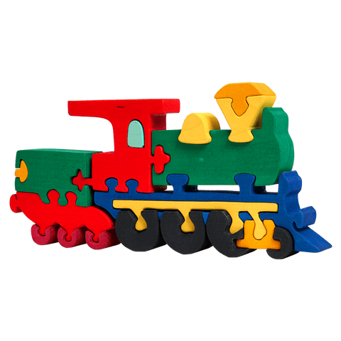 Train Puzzle Faunatoys