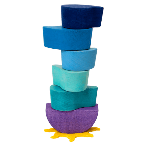 Rainy Rainbow Shape Sorter